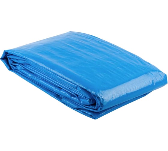 Изображение товара Универсальный тент-полотно Зубр Эксперт трехслойный из тканого полимера высокой плотности с люверсами водонепроницаемый 3х5 м 12552-03-05