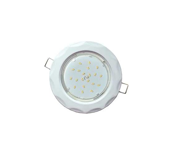 Изображение товара Светильник встраиваемый Ecola Gx53 h4 9014 без рефл. "звезда" белый 38x116 (к+) FW81H4ECB