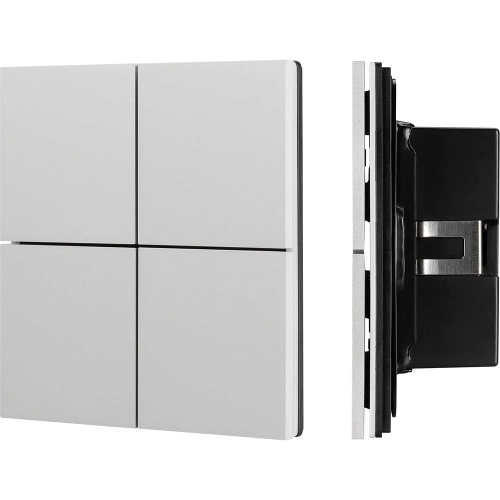 Изображение товара Кнопочная панель INTELLIGENT ARLIGHT KNX-304-23-IN серебро IP20 влагозащита
