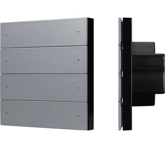 Изображение товара Кнопочная панель INTELLIGENT ARLIGHT SMART-DMX512-801-22-8G-8SC-DIM-IN Grey IARL, IP20 039315