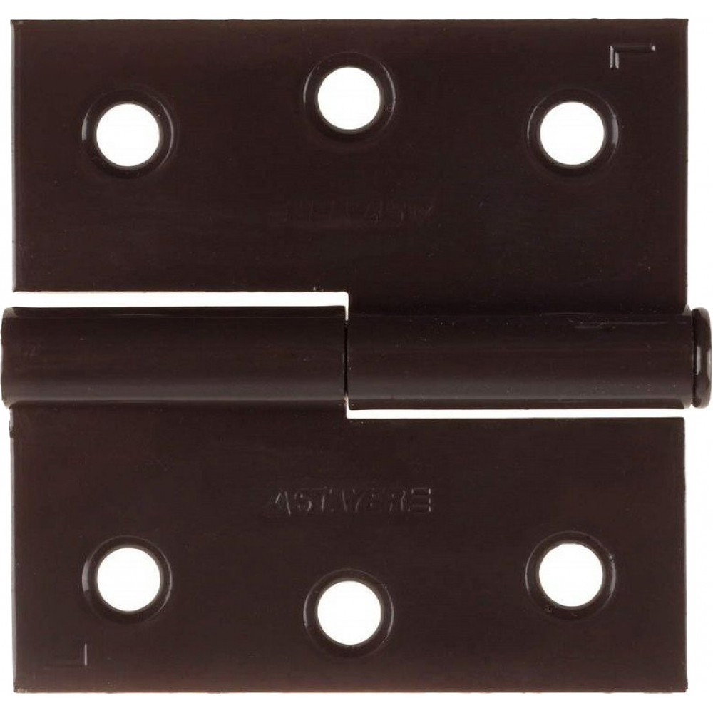 Левая разъемная дверная петля STAYER петля пришивная для сумки с полукольцом пара 6 × 3 5 см коричневый никель