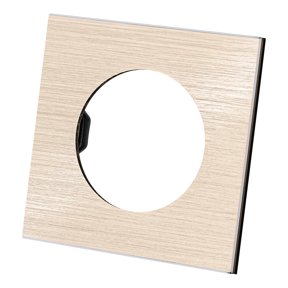 Изображение товара Рамка TDM ELECTRIC одиночная шампань алюминий серия Байкал