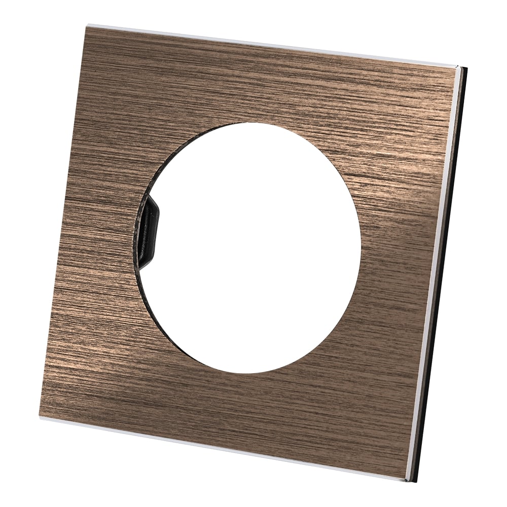 Изображение товара Одиночная рамка TDM ELECTRIC бронза для электрических модулей