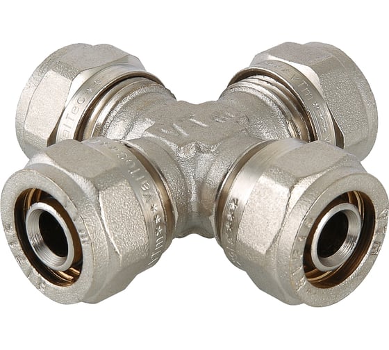 Изображение товара Обжимная крестовина Valtec 26x16x26x16 мм VTm.341.N.261626