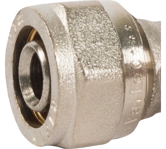 Изображение товара Обжимной угольник Valtec с переходом на наружную резьбу 32 мм х 1 1/4" VTm.353.N.003207