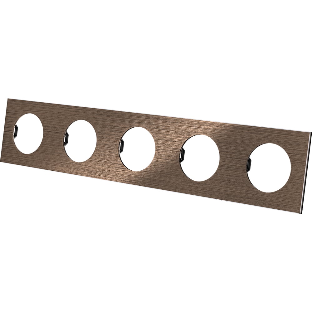 Изображение товара Пятипостовая рамка TDM ELECTRIC бронза серия Байкал алюминий IP20