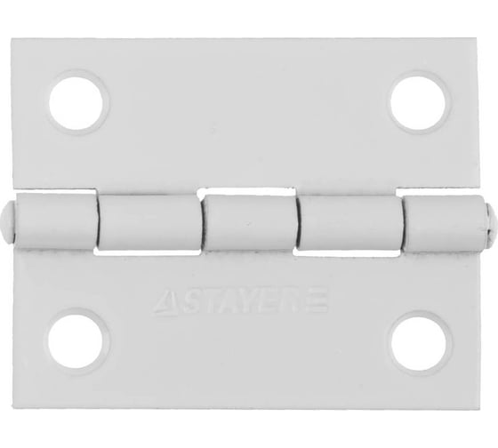 Изображение товара Универсальная дверная петля STAYER Master белый 50 мм 37611-50-2