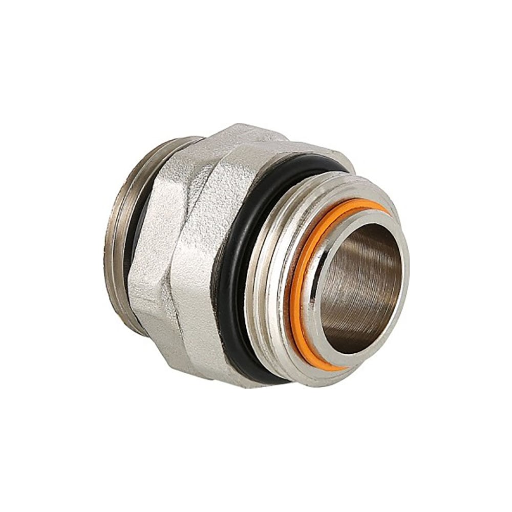 Изображение товара Сдвоенный ниппель Valtec VT.0606.0.07 1 1/4"-1 1/4" никелированная латунь