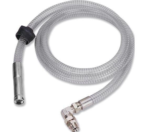 Изображение товара Усиленный пружиной прозрачный всасывающий шланг Samoa длиной 3 м для бочек 205 FS-BC/3 367011