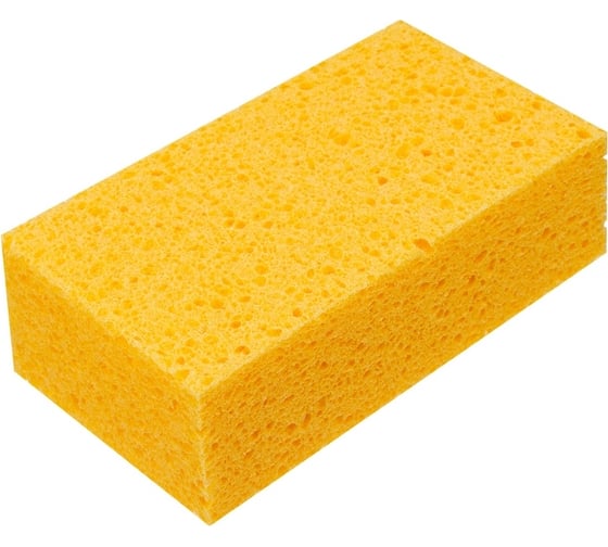 Изображение товара Целлюлозная губка для удаления эпоксидной затирки СИБРТЕХ 160x90x50 мм 86841