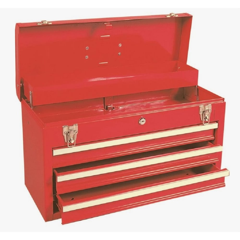 Изображение товара Инструментальный ящик Torin NTBD133-X с выдвижными полками и секциями