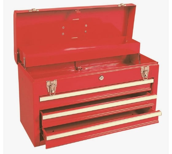 Изображение товара Ящик инструментальный Torin 3 выдвижные полки NTBD133-X