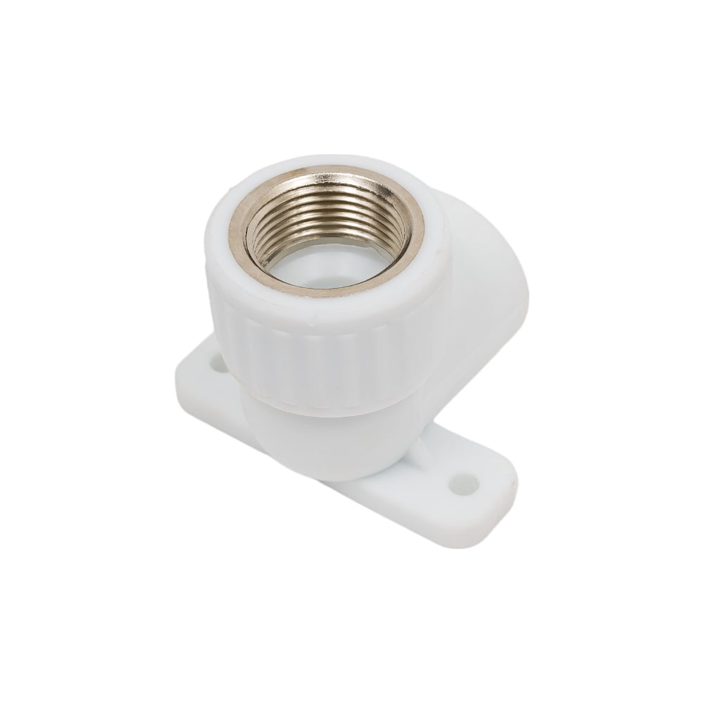 Изображение товара Угол Valfex с внутренней резьбой 25x3/4" белый для труб из полипропилена и латуни