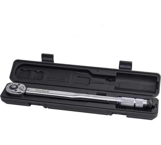 Изображение товара Ключ DolleX динамометрический 1/2, 470 мм, 40-210 Нм, предельный, щелчкового типа KDM-470