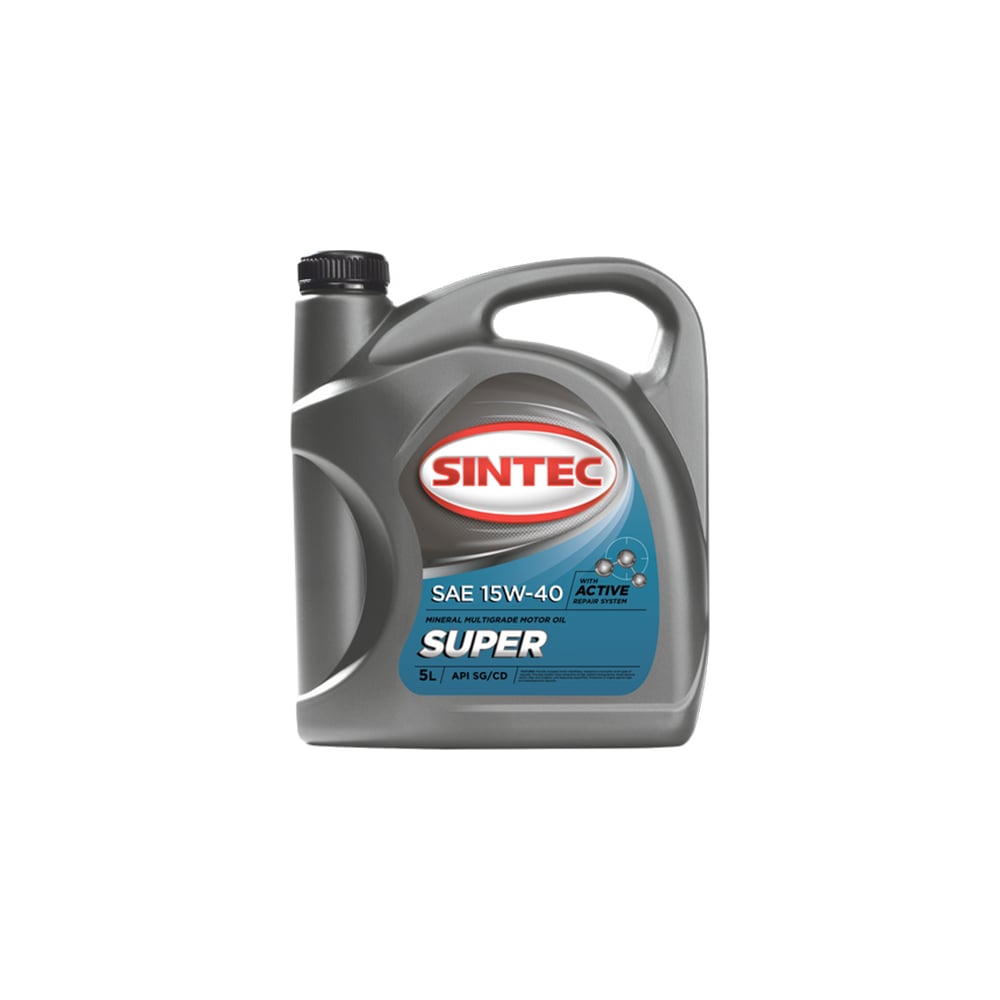Моторное масло Sintec Супер 15W-40 SG/CD 5 л 900315