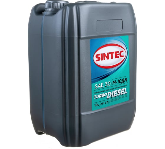 Изображение товара Моторное масло Sintec Турбо Дизель М-10ДМ CD 10 л 122436