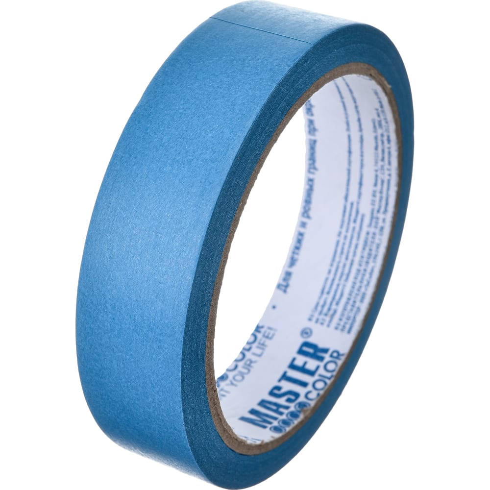 Бумажная малярная лента для деликатных поверхностей MASTER COLOR лента малярная master color 25 мм х 25 м синий