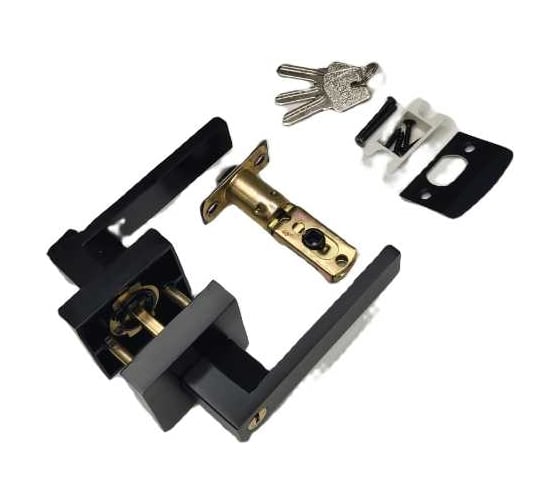 Изображение товара Ручка-защелка VETTORE a8581 et mbp (ключ-поворотник) (черный матовый) 20575