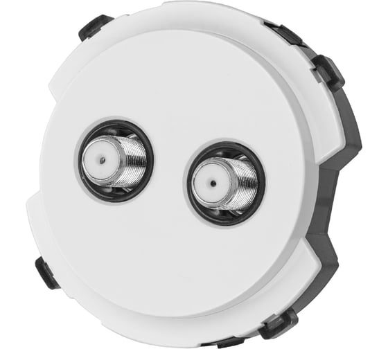 Изображение товара Розетка TDM ELECTRIC tv/sat проходная белая, "байкал" SQ1819-0021