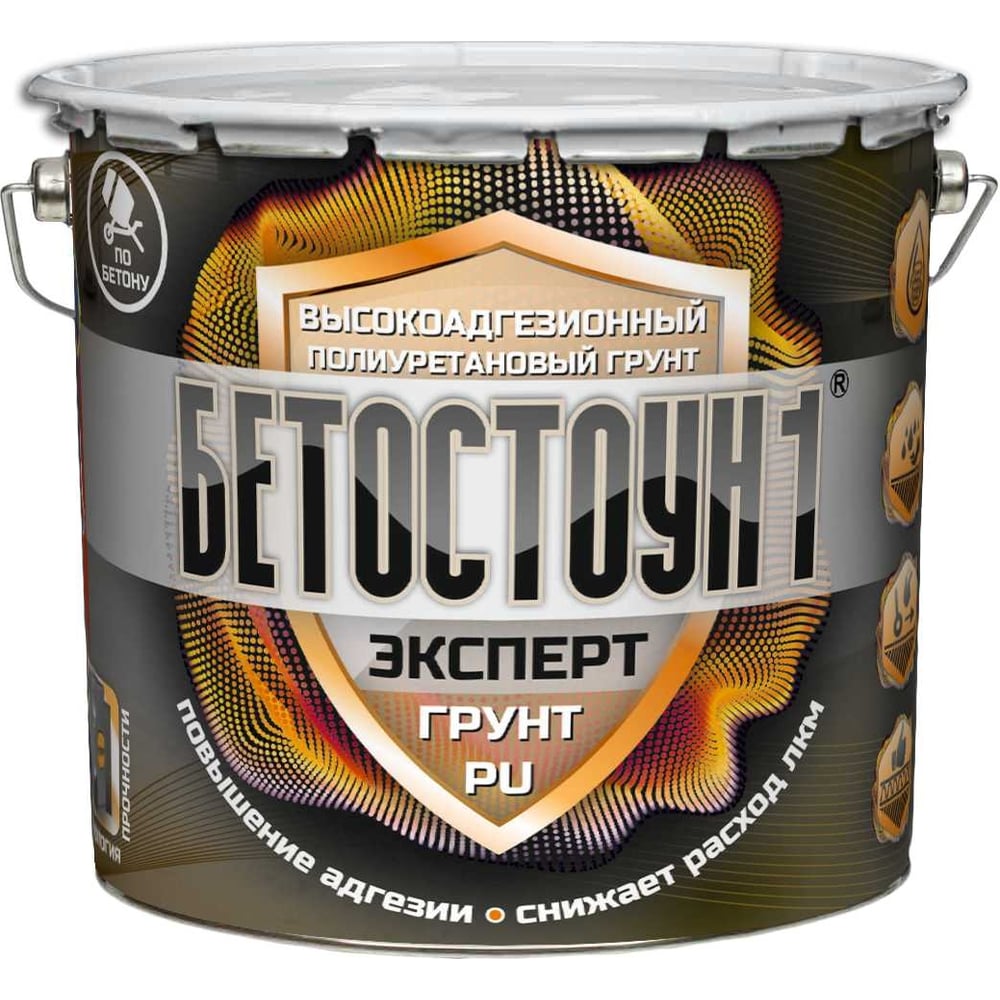 Изображение товара Высокоадгезионный полиуретановый грунт для бетона Красковия Бетостоун-1 эксперт «грунт-pu» 3 л ER-00004493