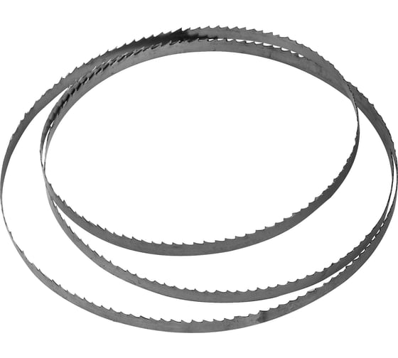 Изображение товара Полотно для ленточной пилы Зубр ЗПЛ-350-190 L-1425 мм H-8.0 мм шаг зуба - 2 мм 12TPI материал углеродистая сталь - 65Г 155810-190-2