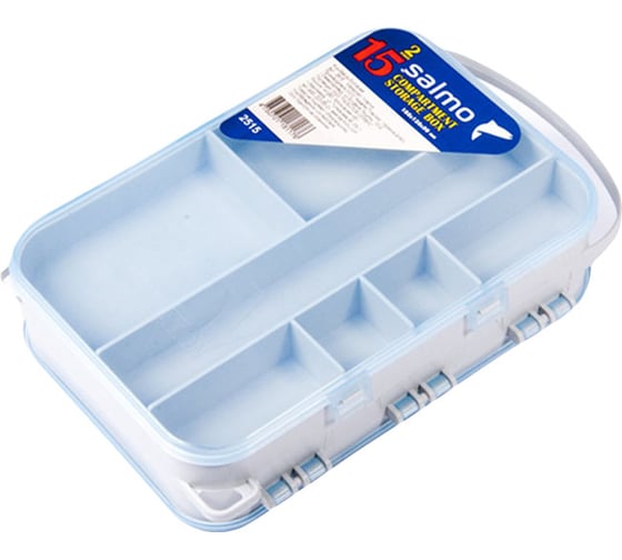 Изображение товара Salmo Коробка рыболов. пласт. 15 яч. двухстор. 2515