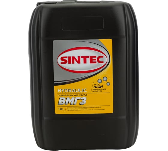 Изображение товара Гидравлическое масло Sintec ВМГЗ 10 л 999910
