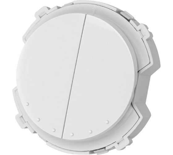 Изображение товара Выключатель TDM ELECTRIC 2-кл. 16а 250в проходной белый, "байкал" SQ1819-0034