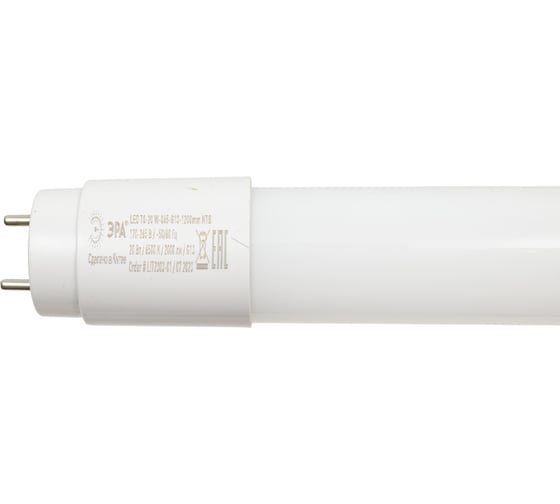 Изображение товара Светодиодная лампа ЭРА red line led t820w865g131200mm ntb g13, 20 Вт, неповоротный, трубка стекло, холодный дневной свет Б0062460