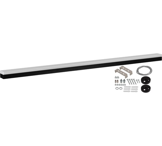 Изображение товара Линейный светодиодный светильник ЭРА sml12wb40kв60 60 Вт, 4000k, 5400 лм, 70x1488x55 черный подвесной Б0061019