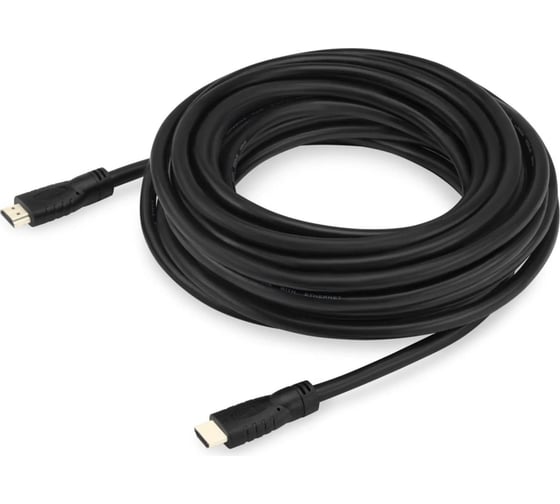Изображение товара Кабель аудио-видео BURO HDMI 2.0, HDMI (m)/HDMI (m), 10м, позолоченные контакты, черный (BHP HDMI 2.0-10) 1147078