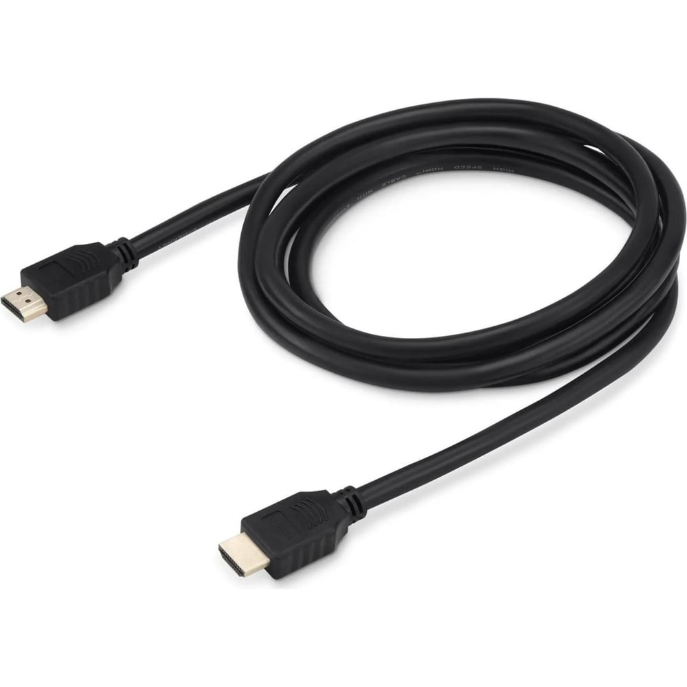 Изображение товара Кабель аудио-видео HDMI 2.0 BURO 2м позолоченные контакты черный