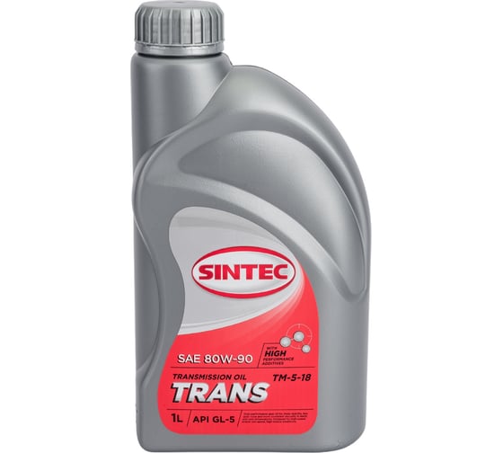 Изображение товара Масло Sintec Транс ТМ5 80W-90 GL-5 1л 900273