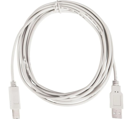 Изображение товара Кабель BURO USB A(m) USB B(m), 3м, (USB-A-B-3C) 1478141