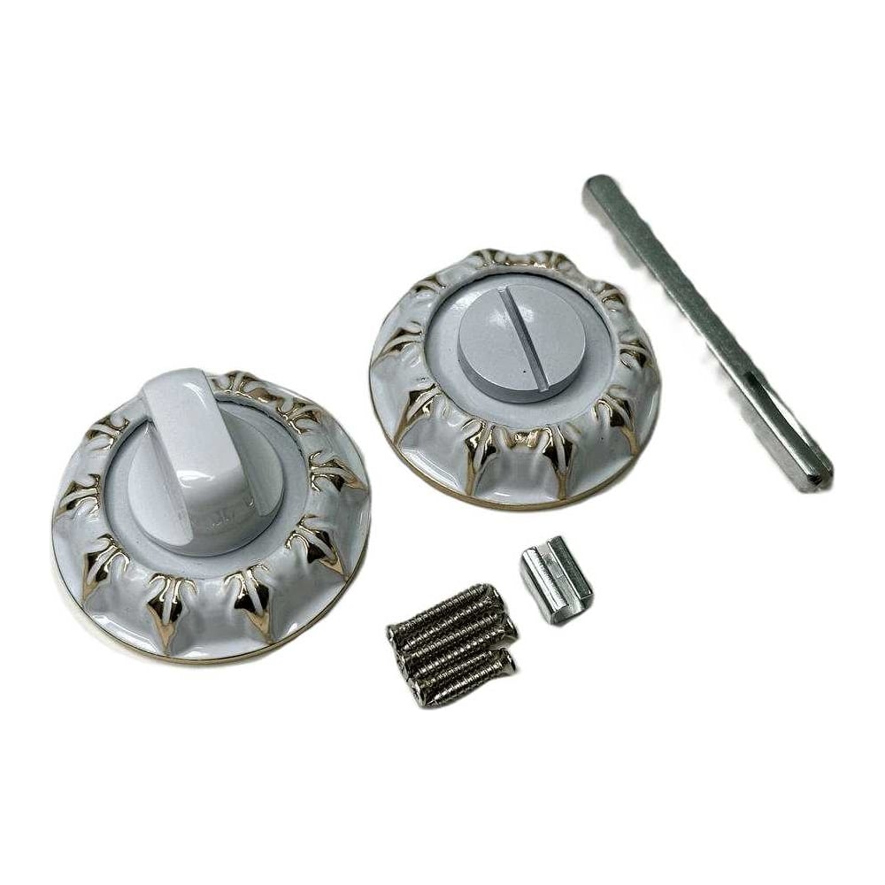 Поворотник VETTORE bk 2005 mwp/gp (белый/с золотом) 20497