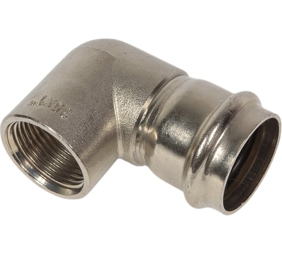 Изображение товара Угольник Valtec с внутренней резьбой нержавеющая сталь 35 мм x1" VTi.952.I.003506