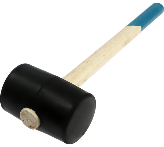 Изображение товара Киянка ТУНДРА деревянная рукоятка, черная резина, 900 г 5354662
