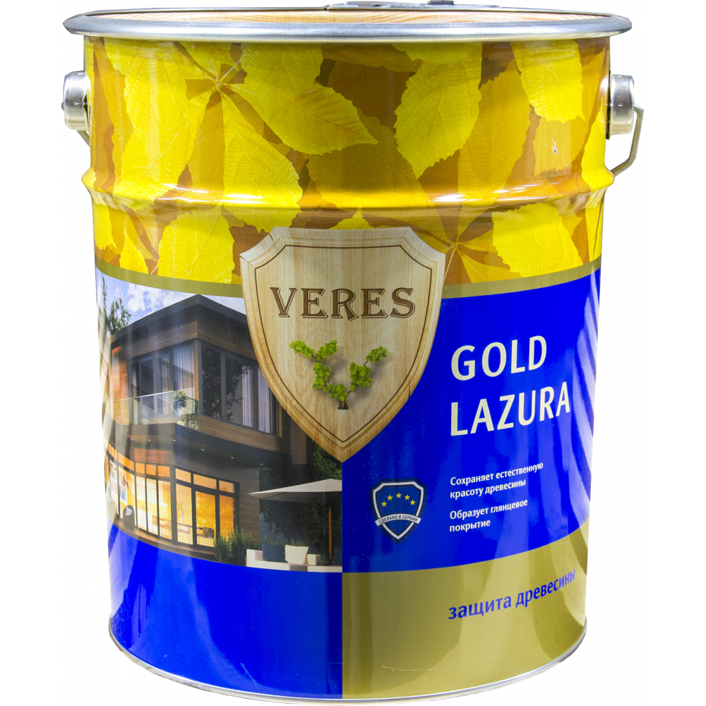 Купить Пропитка veres gold lazura №19 дуб 10 л 1 45291