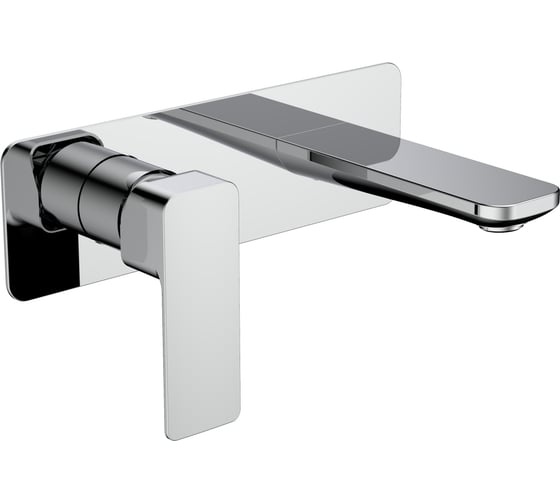 Изображение товара Встраиваемая система для раковины GOLDEN FOX Exmoor латунь, декоративная планка, маховик, излив, система смешивания 10165-FOX