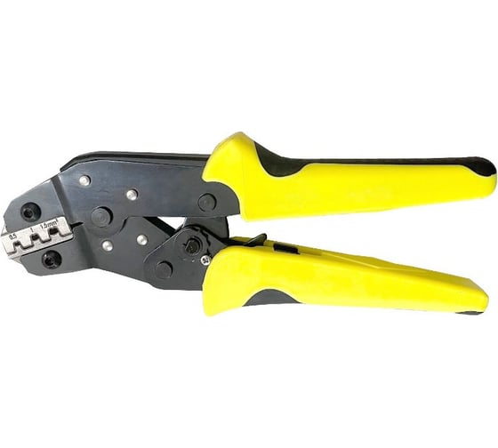 Изображение товара Профессиональные клещи для обжима клемм БМ 190х135 мм 571002