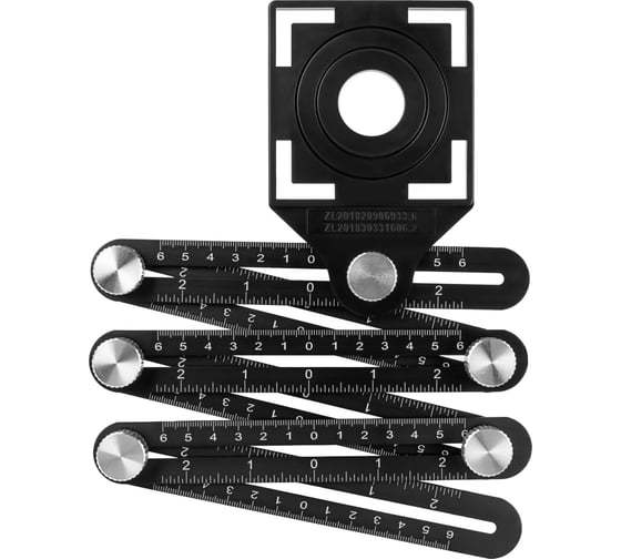 Изображение товара Шаблон-линейка BIHUI алюминий DBG6