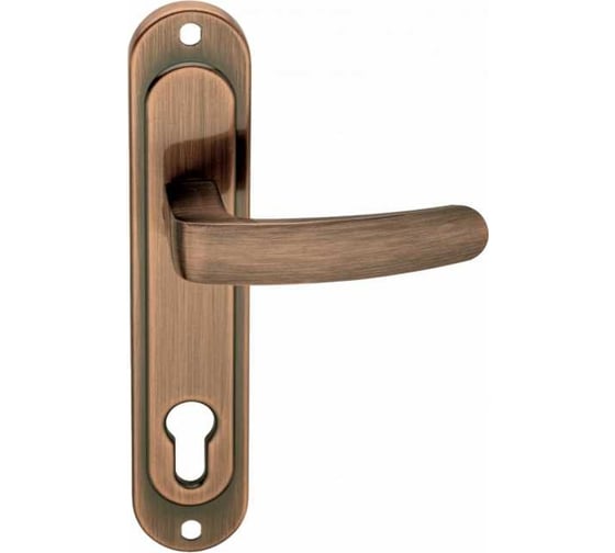 Изображение товара Ручка на планке VETTORE 55.325 ab (под цилиндр) (бронза) 20556