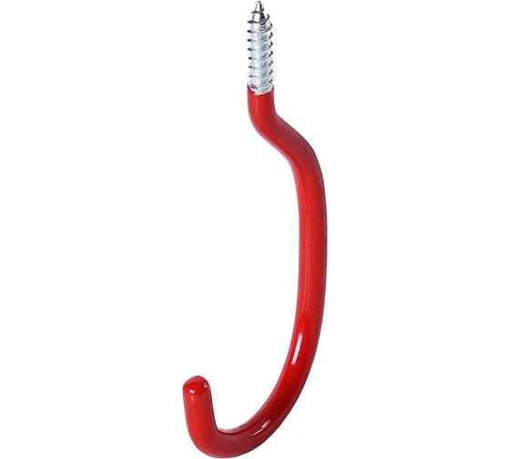 Изображение товара Кронштейн крепежный для инструментов в гараж Larvij /Садовый держатель для инвентаря/ Крючок потолочный/ 150х70 см./выдерживает нагрузку 50 кг LG039S