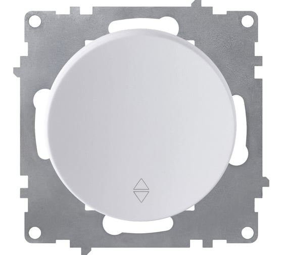 Изображение товара Перекрестный одинарный выключатель OneKeyElectro цвет белый 1E31451300 2208643