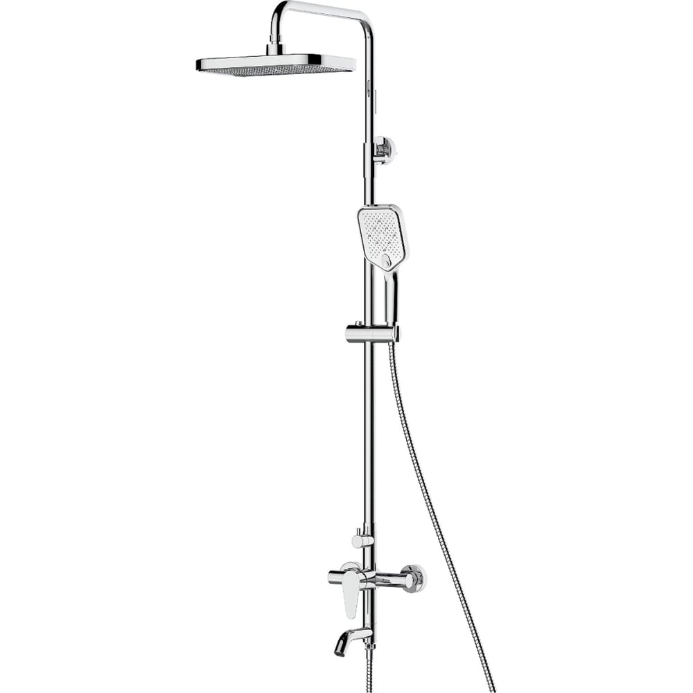 Изображение товара Душевая система 3-х функц. со смесителем Golden Fox, нержавеющая сталь 11345 Ломонд BW0317 1/1 11345-FOX