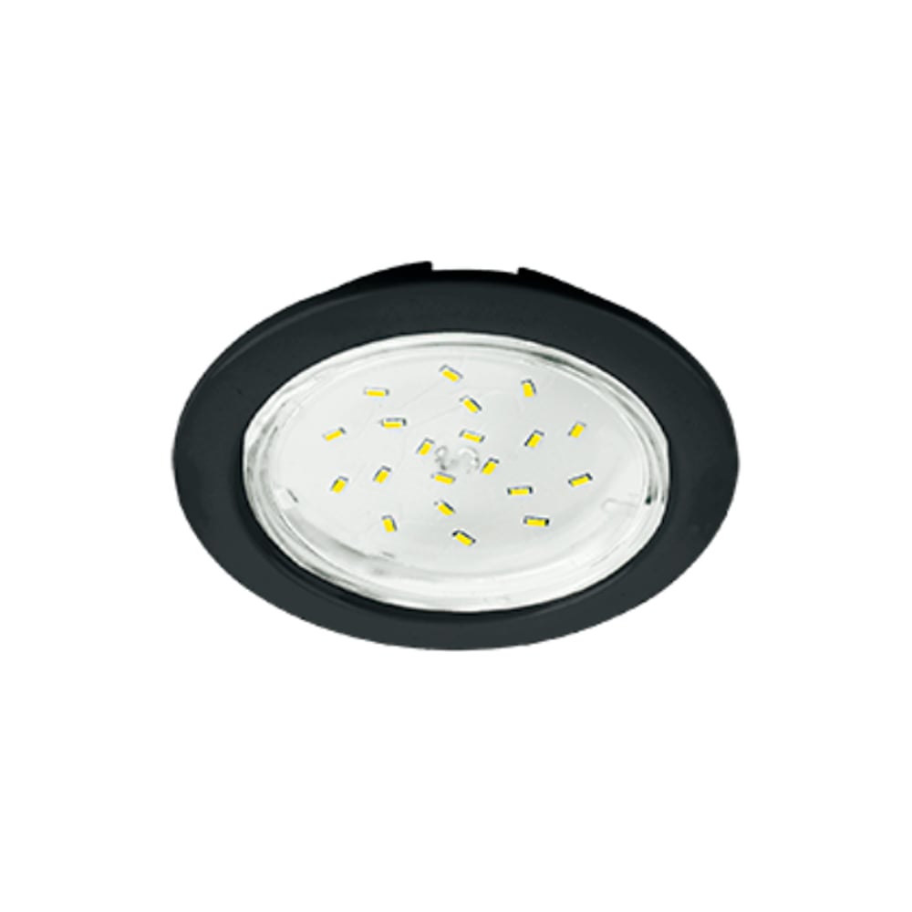 Изображение товара Встраиваемый светильник Ecola GX53 h4-gl черный матовый 106 мм минимализм