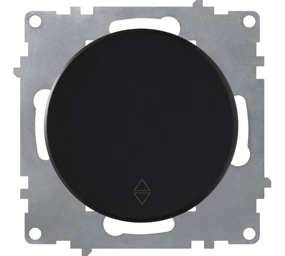 Изображение товара Перекрестный одноклавишный выключатель OneKeyElectro цвет чёрный 1E31451303 2208646