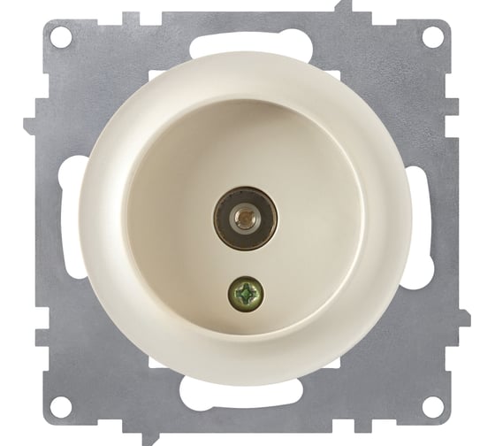 Изображение товара Антенная розетка OneKeyElectro TV, цвет бежевый 1E21101301 2172796