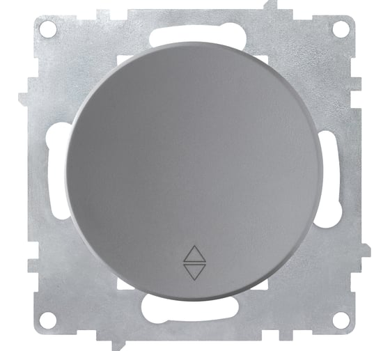 Изображение товара Перекрестный одноклавишный выключатель OneKeyElectro, цвет серый 1E31451302 2208645