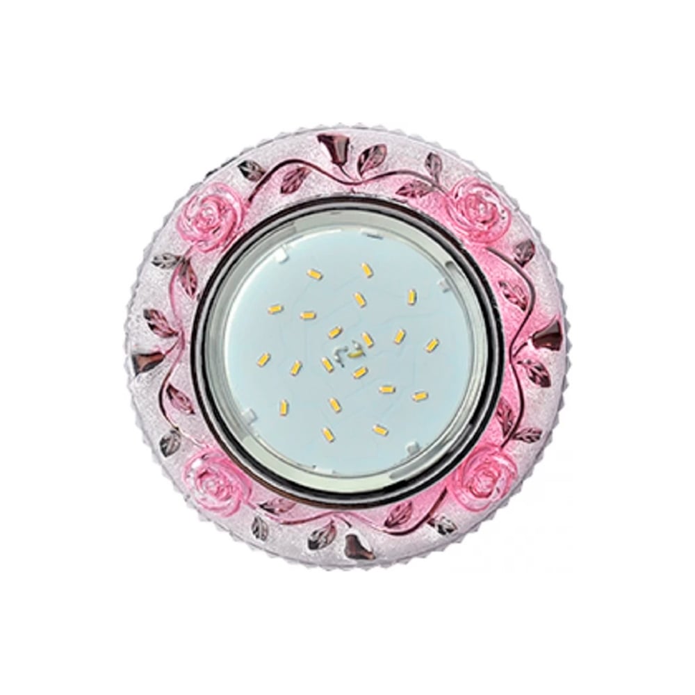 Изображение товара Встраиваемый светильник Ecola Gx53 h4 ld7071 с подсветкой розы